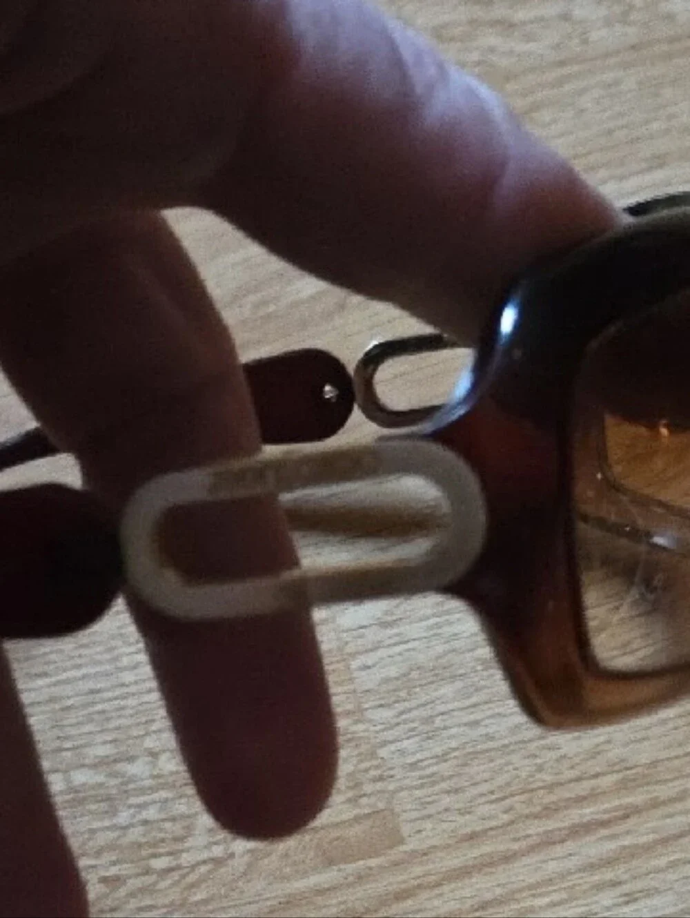 Women's Brown Gradient Sunglasses with Silver Accent